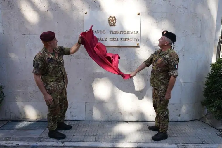 Riorganizzazione dell'esercito, nasce il Comando Territoriale Sud