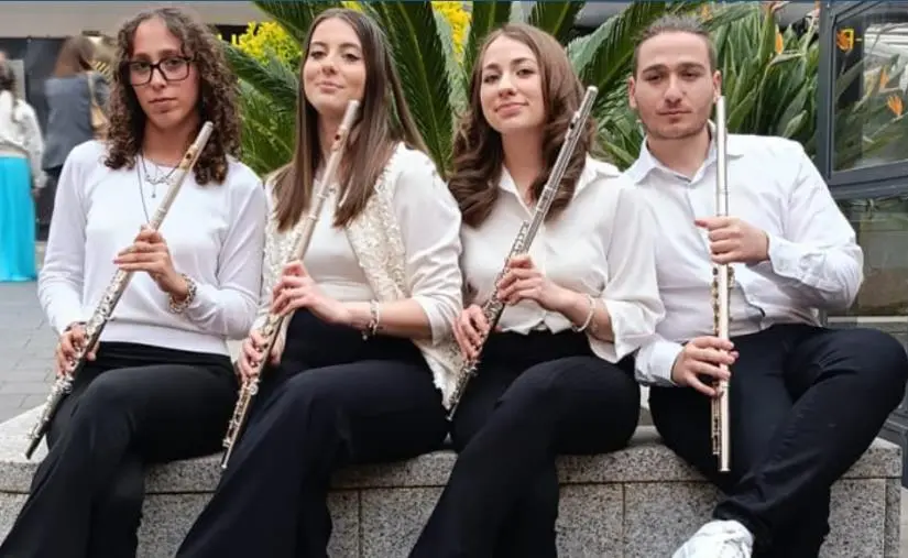 images Al conservatorio “Fausto Torrefranca” di Vibo il Quartettus Auri