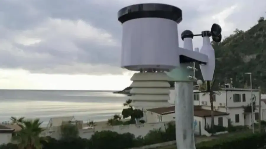 Catanzaro, anche a Copanello Lido installata una stazione metereologica