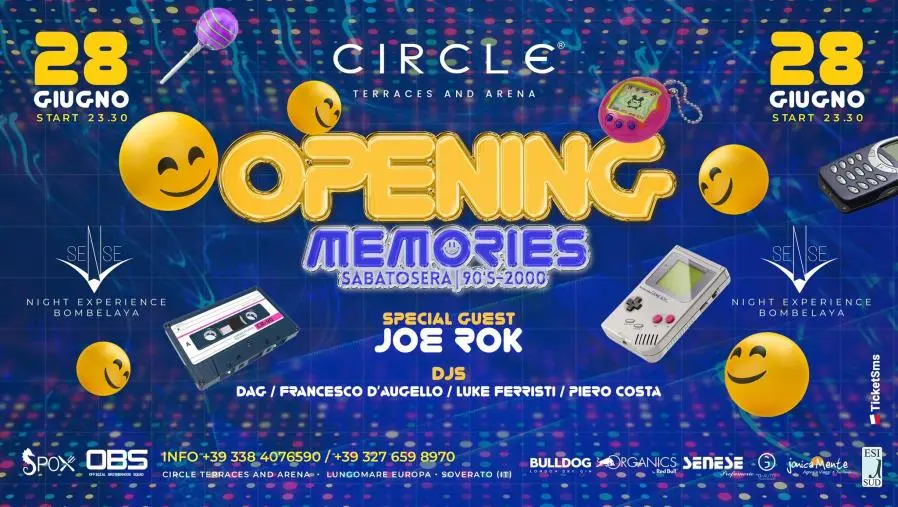 “Il tempo delle hit”: il Circle di Soverato celebra 10 anni con un party anni ‘90-2000 e dj Jor Rok in consolle