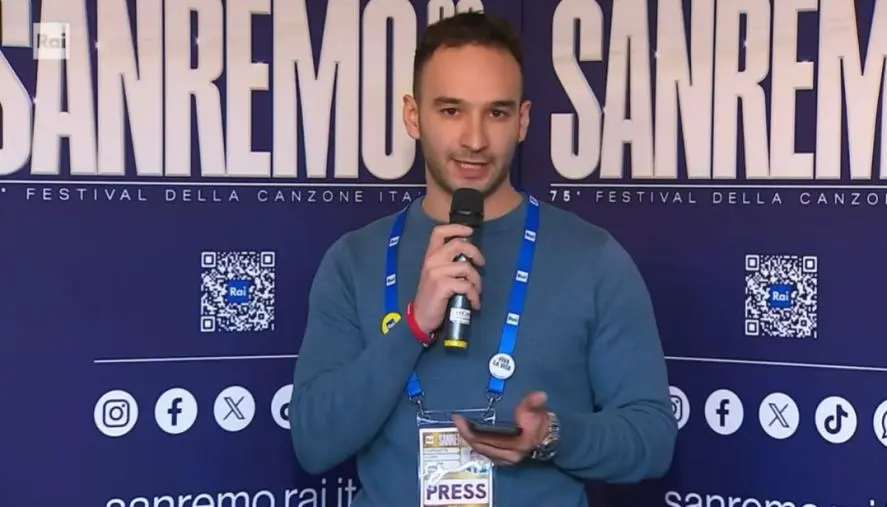 images Speciale Sanremo, day 5: collegamento dall'Ariston con Filippo Coppoletta. Chi vincerà il Festival? 
