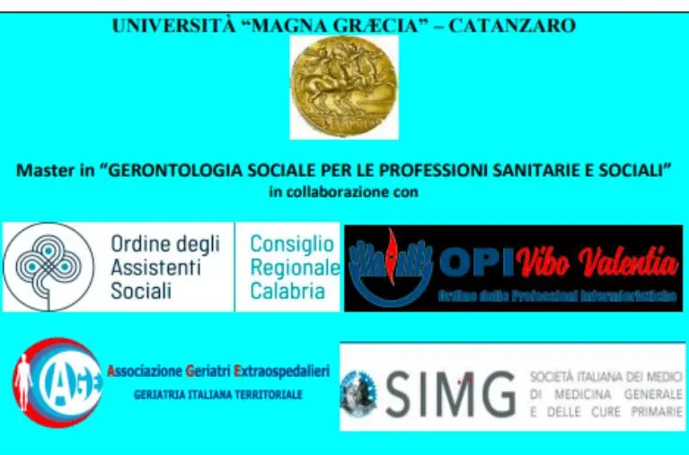 images "Gerontologia sociale per le professioni sanitarie e sociali”, convegno all'Umg a Catanzaro