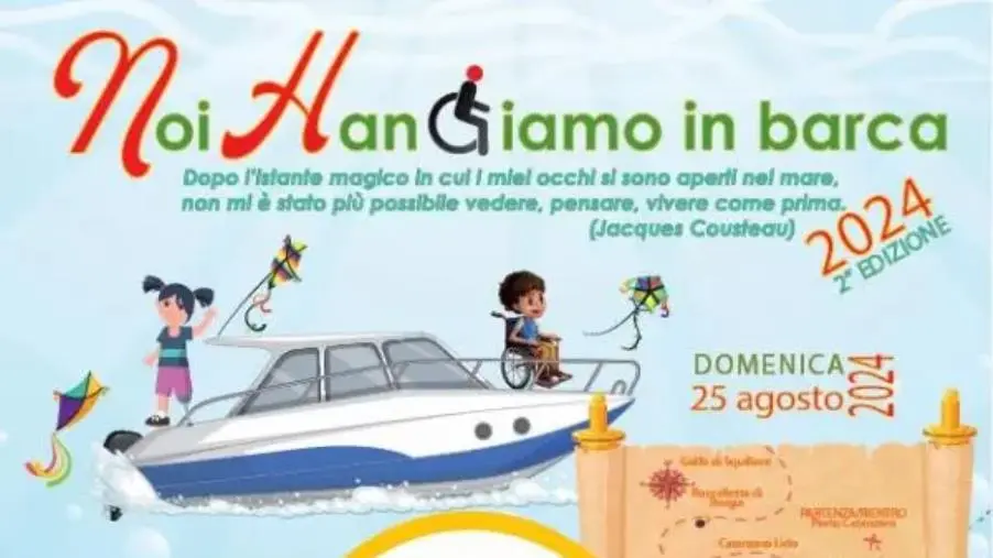 images Tutto pronto per la II edizione di "Noi handiamo in barca 2024", la gita in barca per i disabili: il 25 agosto dal Porto di Lido