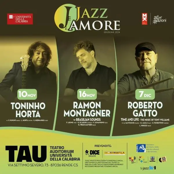 images A novembre è di nuovo tempo di 'JazzAmore!' all’Università della Calabria 