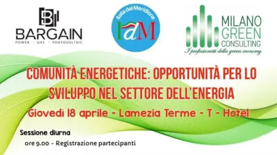 images Comunità Energetiche, incontro dibattito a Lamezia Terme 