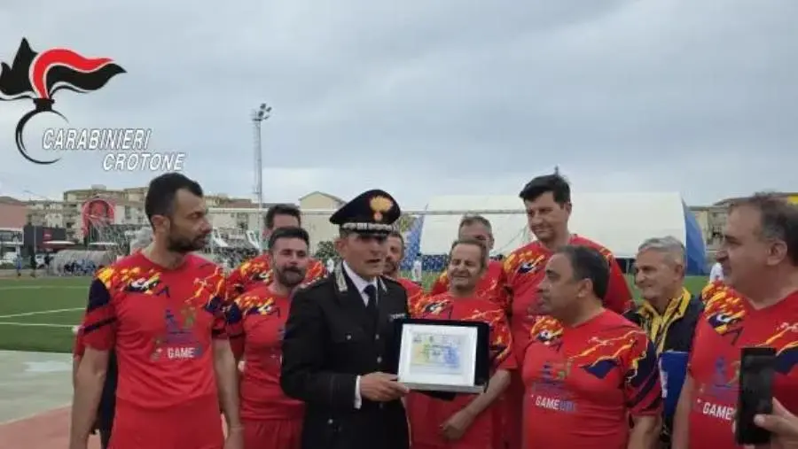 A Crotone una partita solidale dedicata alla memoria del Colonnello Gabriele Mambor