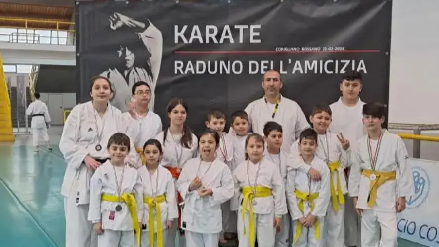 Karate, al “Raduno dell’amicizia” di Corigliano successo per le Asd del Catanzarese (IL PODIO)