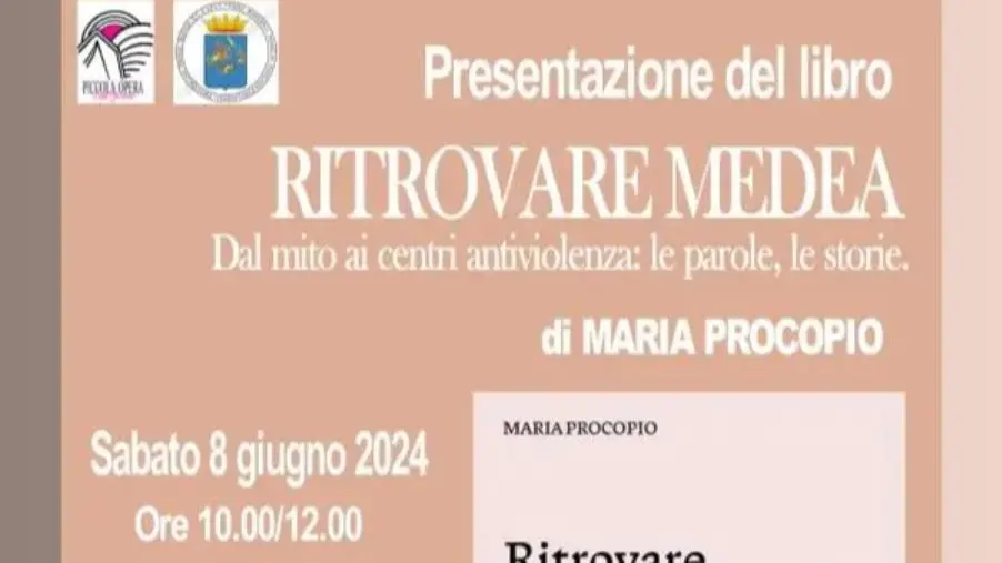 images Libri, sabato 8 giugno a Reggio la presentazione di "Ritrovare Medea dal mito ai centri antiviolenza"