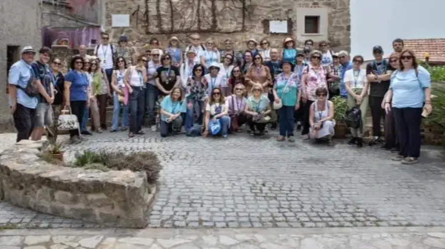 L'Associazione Le Città Visibili in visita a Sant'Agata del Bianco, il paese di Saverio Strati 