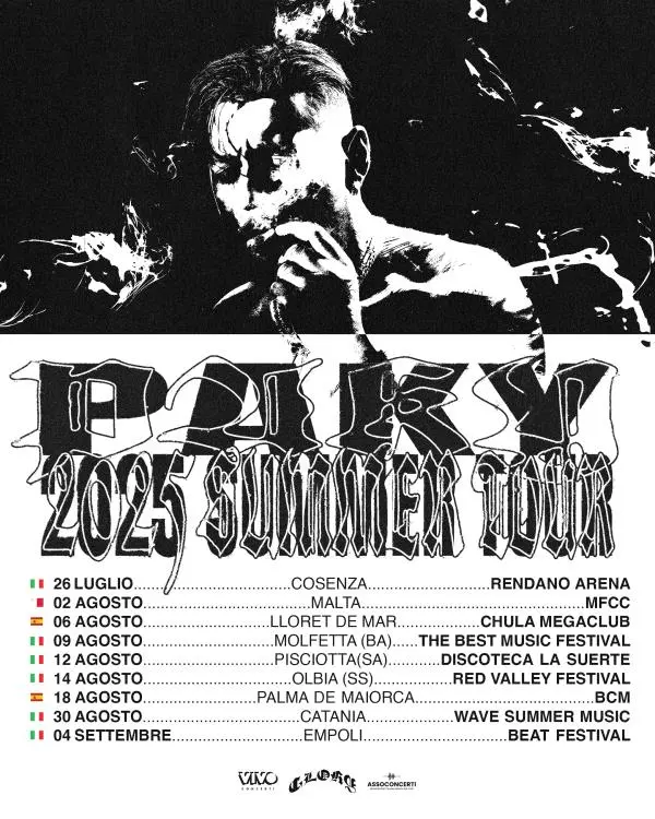 A Cosenza il 26 luglio il concerto di Paky: con lui anche Lazza