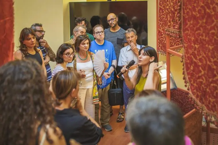 images “Velluto & Vitaliano”: chiude a Catanzaro la mostra che celebra il Santo patrono e l’identità serica della città
