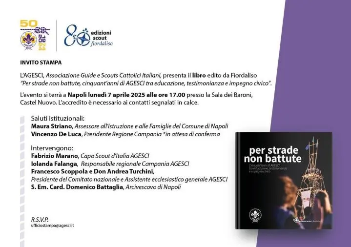 images Catanzaro, l'Agesci compie 50 anni e presenta il libro della sua storia 