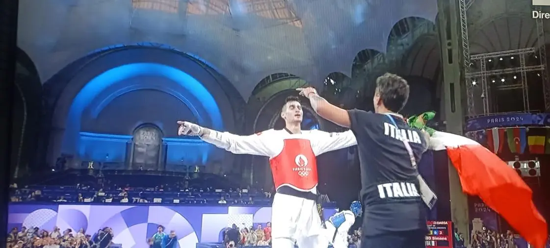 images Parigi, il calabrese Alessio vince il bronzo olimpico nel taekwondo