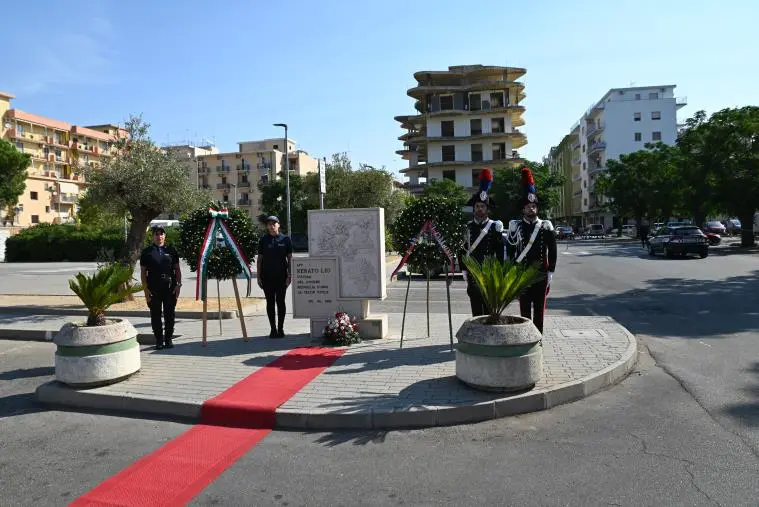 Soverato e Satriano commemorano l'appuntato scelto Renato Lio 