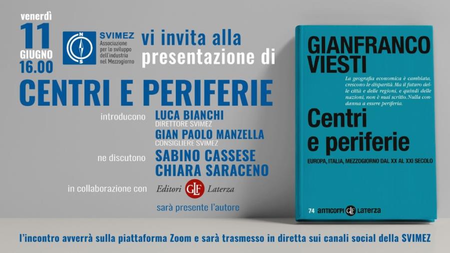 images La recensione di Filippo Veltri: "I centri e le periferie di Viesti"