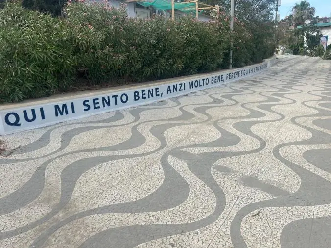 images Aforismi celebri impreziosiscono borghi e località turistiche: a Montauro la citazione di Gissing 