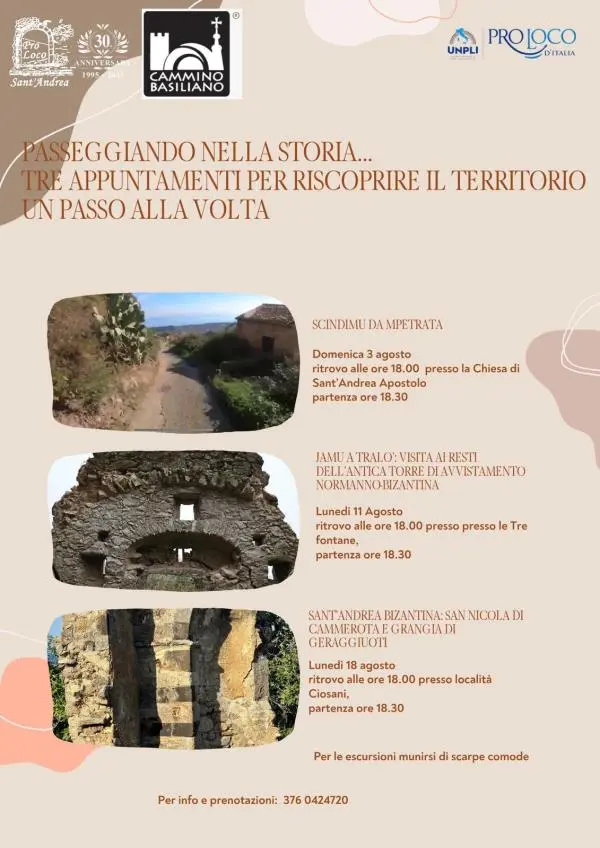 Al via le escursioni curate dalla Pro Loco di Sant’Andrea