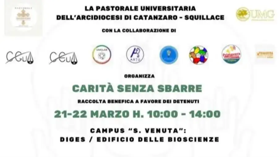 images "Carità senza sbarre": l'Umg promuove una raccolta benefica per Pasqua