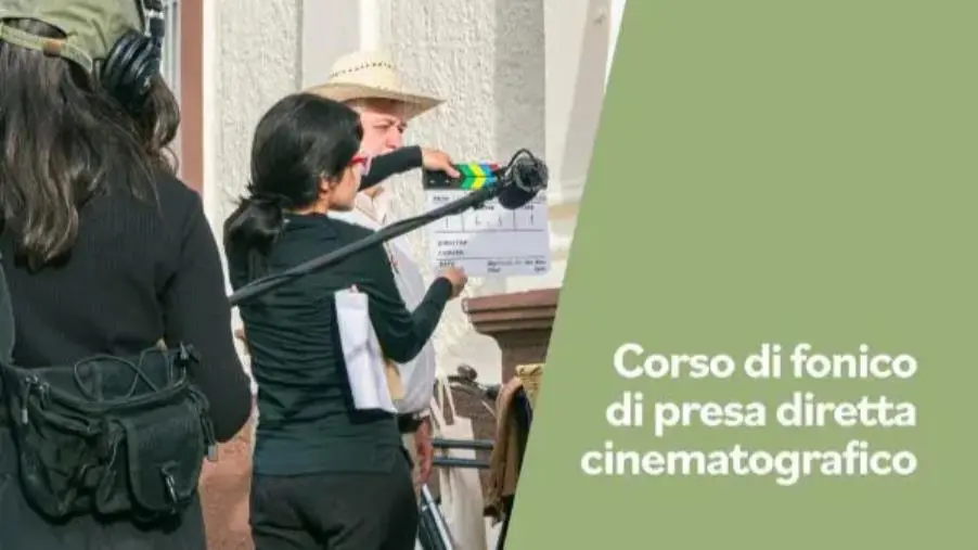 Cinema, al via il corso gratuito per fonico di presa diretta di Anica Academy e Calabria Film Commission