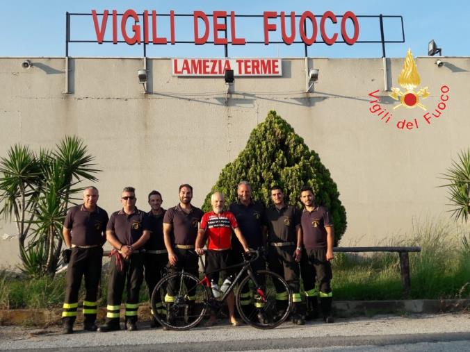 images Quei 7000 Km che uniscono i pompieri di tutta Italia: l’avventura in bici di Flavio Mariotti 