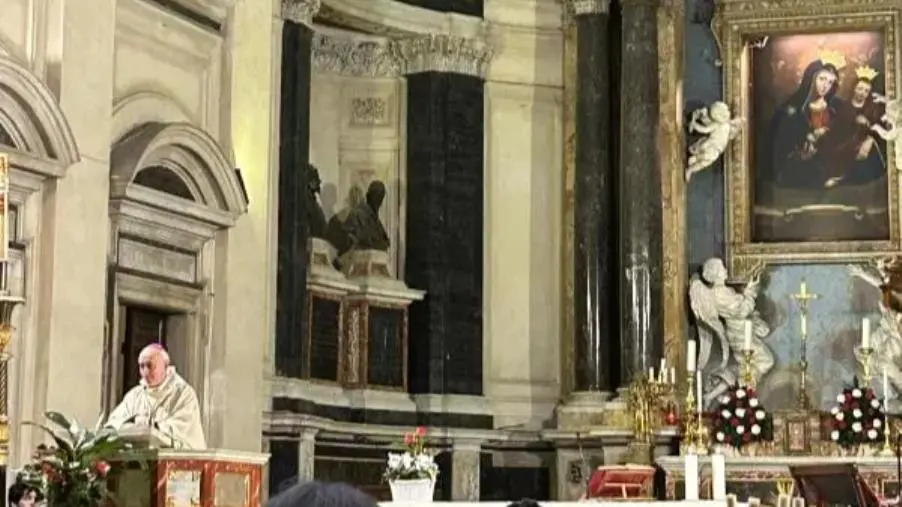 A Roma la prima messa di monsignor Staglianò neo Rettore della Chiesa degli Artisti
