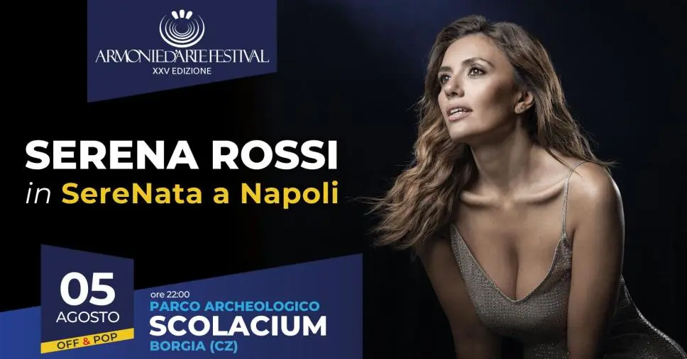 Armonie d’Arte, doppio appuntamento 4 e 5 agosto a Scolacium: “Mare Nostrum” e Serena Rossi