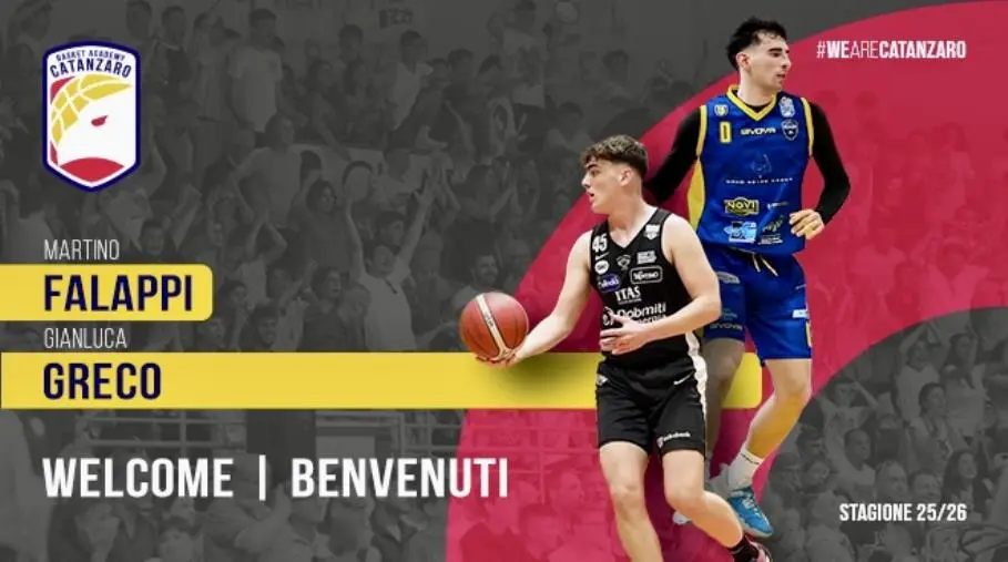 Basket, doppio colpo di peso in Academy in chiave U19E: arrivano Greco e Falappi