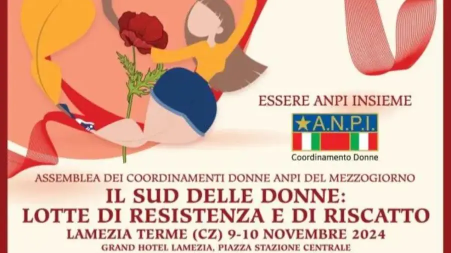 “Il sud delle donne", a Lamezia l’atteso convegno nazionale ANPI 