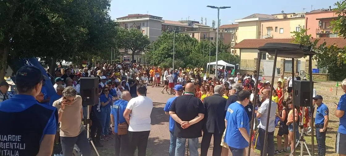 Catanzaro, al parco Gaslini domina la Giornata Nazionale dello Sport: è festa di colori per il Coni
