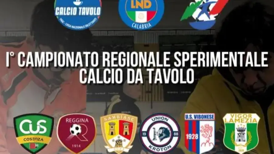 images Al via a Lamezia il primo campionato sperimentale regionale di Calcio da Tavolo