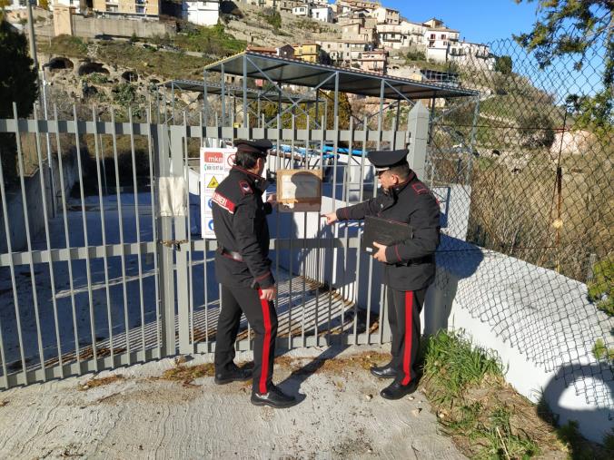 images Crotone, i carabinieri sequestrano due depuratori 