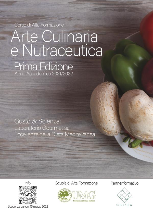 images Umg Catanzaro, al via il corso di alta formazione in "Arte Culinaria a Nutraceutica"
