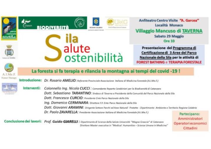 images Natura-terapia: se ne parlerà sabato al Centro Visite “Antonio Garcea” di Villaggio Mancuso