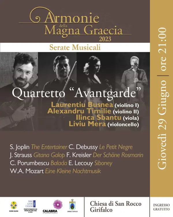 “Armonie della Magna Graecia”, proseguono gli appuntamenti del Festival diretto dal Maestro Emilio Aversano