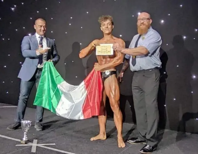 Bodybuilding, il soveratese Andrea Notaro è campione del mondo 