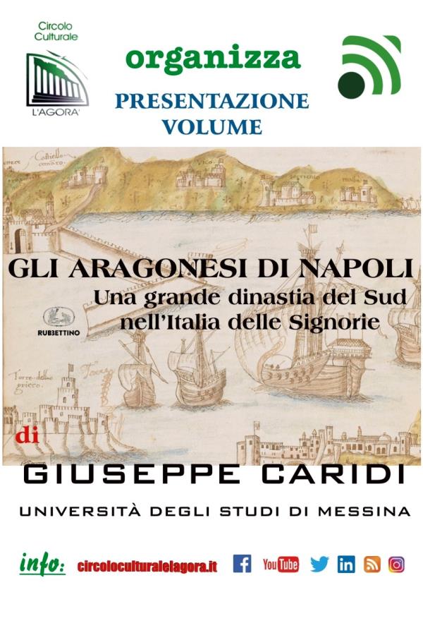 images "Gli aragonesi di Napoli", il saggio del professore Caridi sarà presentato online il 21 febbraio