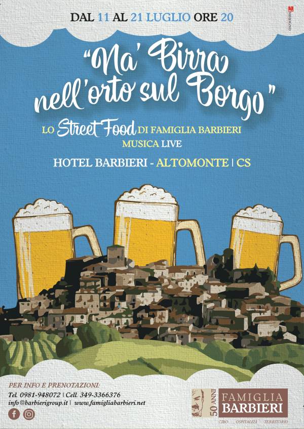 images Ad Altomonte "Na birra nell'orto sul borgo"