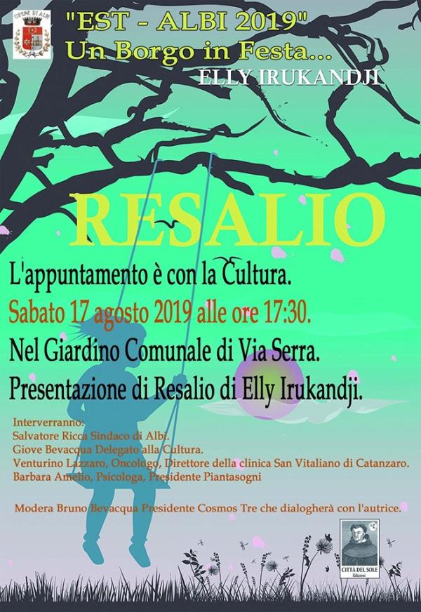 images Si parla di cultura sabato ad Albi con la presentazione del libro "Resalio"