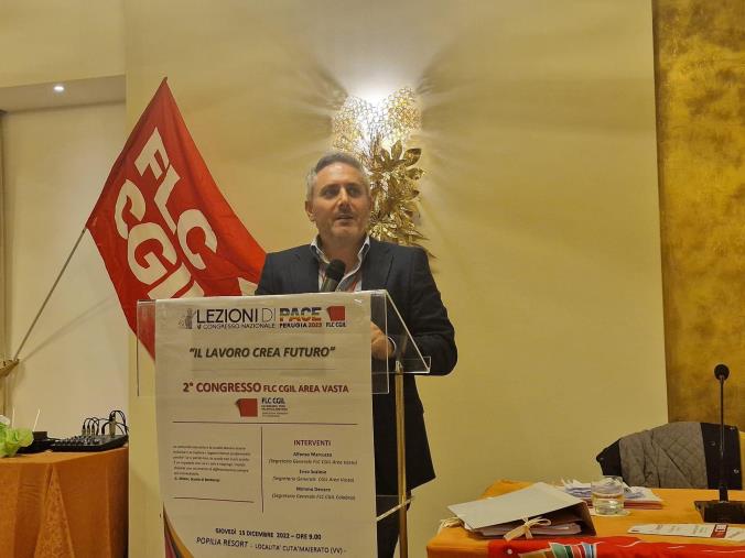 images Alfonso Marcuzzo è stato rieletto segretario generale della FLC Cgil Area Vasta Catanzaro-Crotone-Vibo