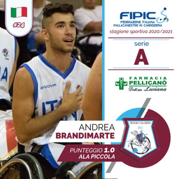 Basket. Andrea Brandimarte riassapora la serie A con la BiC Reggio Calabria