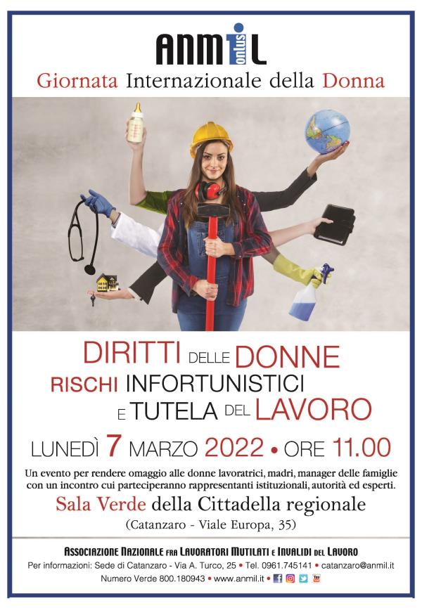 images L'Anmil presenta uno studio sulle donne lavoratrici: appuntamento in Cittadella lunedì 7 marzo
