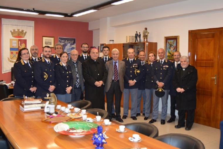 L'arcivescovo di Crotone ricevuto dal questore Gambino: "Grazie per la sua attenzione al territorio"