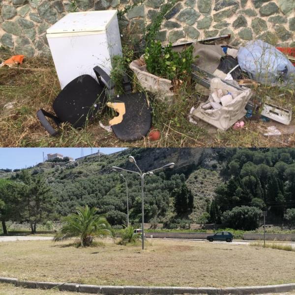 images Mai più "furbetti della spazzatura", da mercoledì nel piazzale della funicolare di Sala saranno installate 12 telecamere  