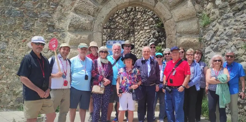 I crocieristi arrivano a Squillace 
