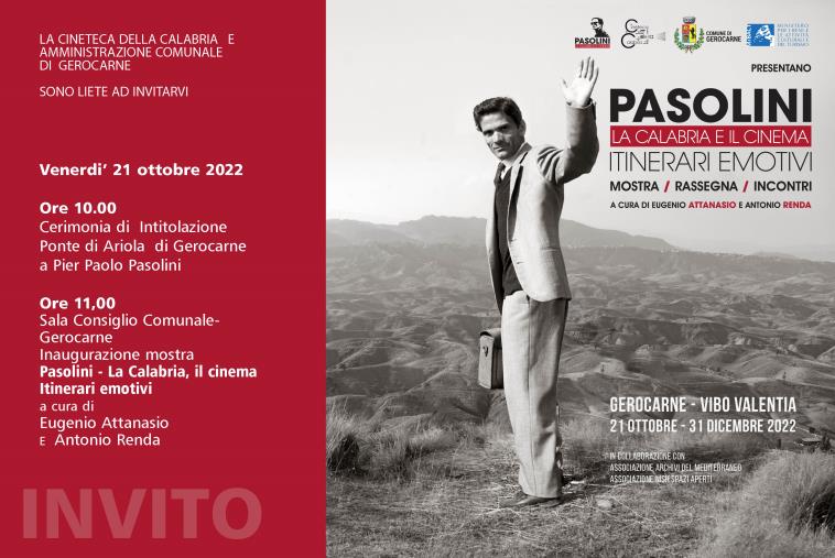 images Al via la mostra su Pasolini a Gerocarne
