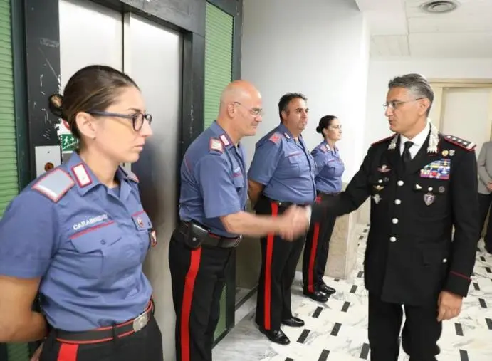 Il comandante Interregionale Carabinieri “Culquaber” visita il comando provinciale di Reggio Calabria
