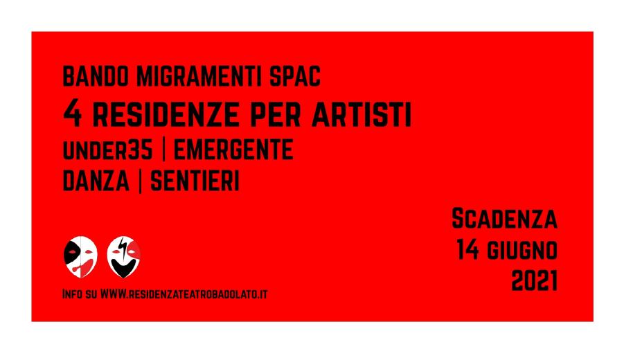 images Badolato. “MigraMenti. SPAc”: c’è tempo fino al 14 giugno per partecipare al bando per residenze artistiche al Teatro Comunale