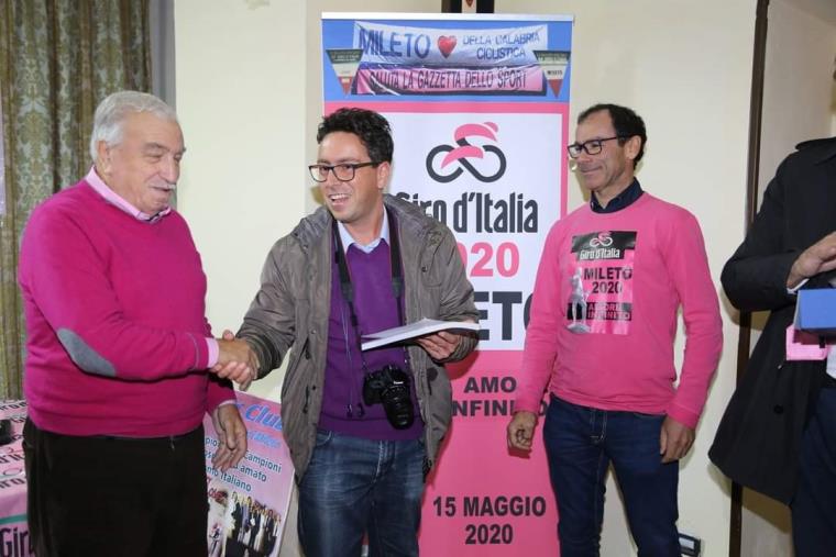 Soveria Mannelli si tinge di rosa per il giro d’Italia. Inizia il conto alla rovescia