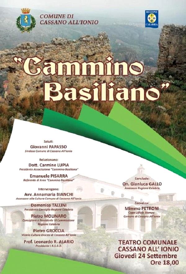 images Dal mare alla montagna, domani a Cassano la presentazione delle tappe del “Cammino Basiliano”  