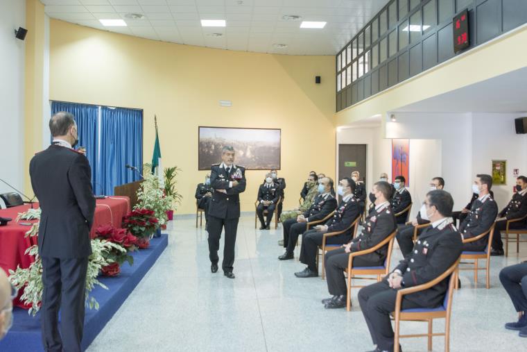 Il Generale di Corpo d’Armata dei Carabinieri, Carmelo Burgio, in visita a Catanzaro